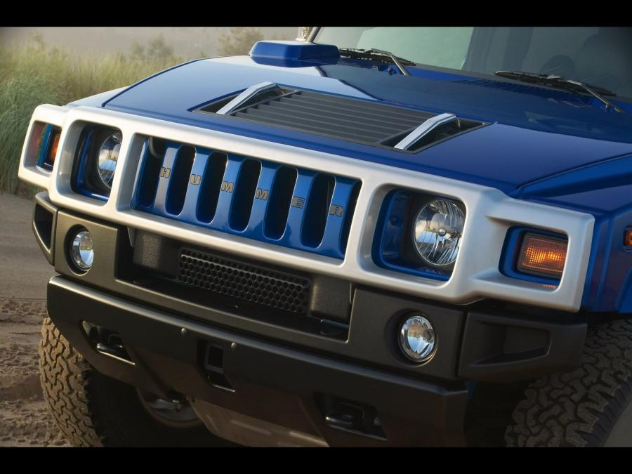 Детали экстерьера Hummer H2 SUT Pacific Blue Limited Edition 2006 года  (фото 7 из 8)